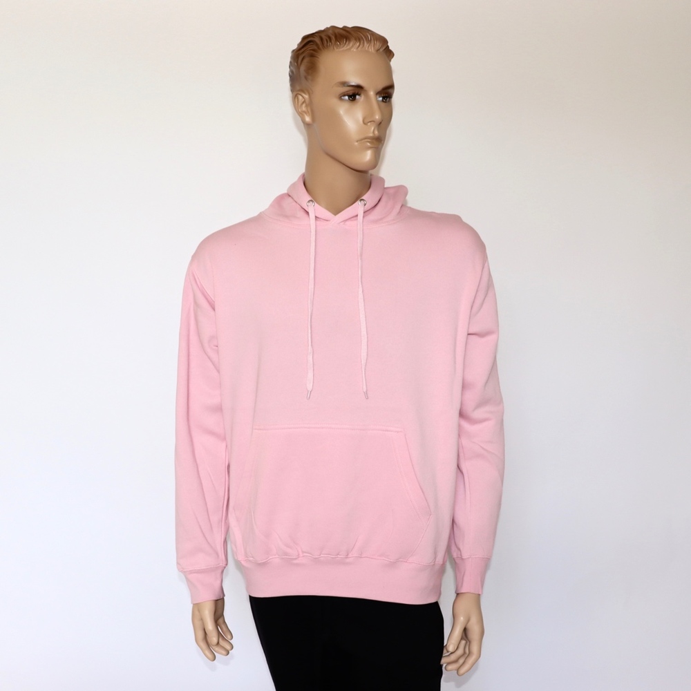 Light Pink Men's Heavy Blend Hooded Sweatshirt